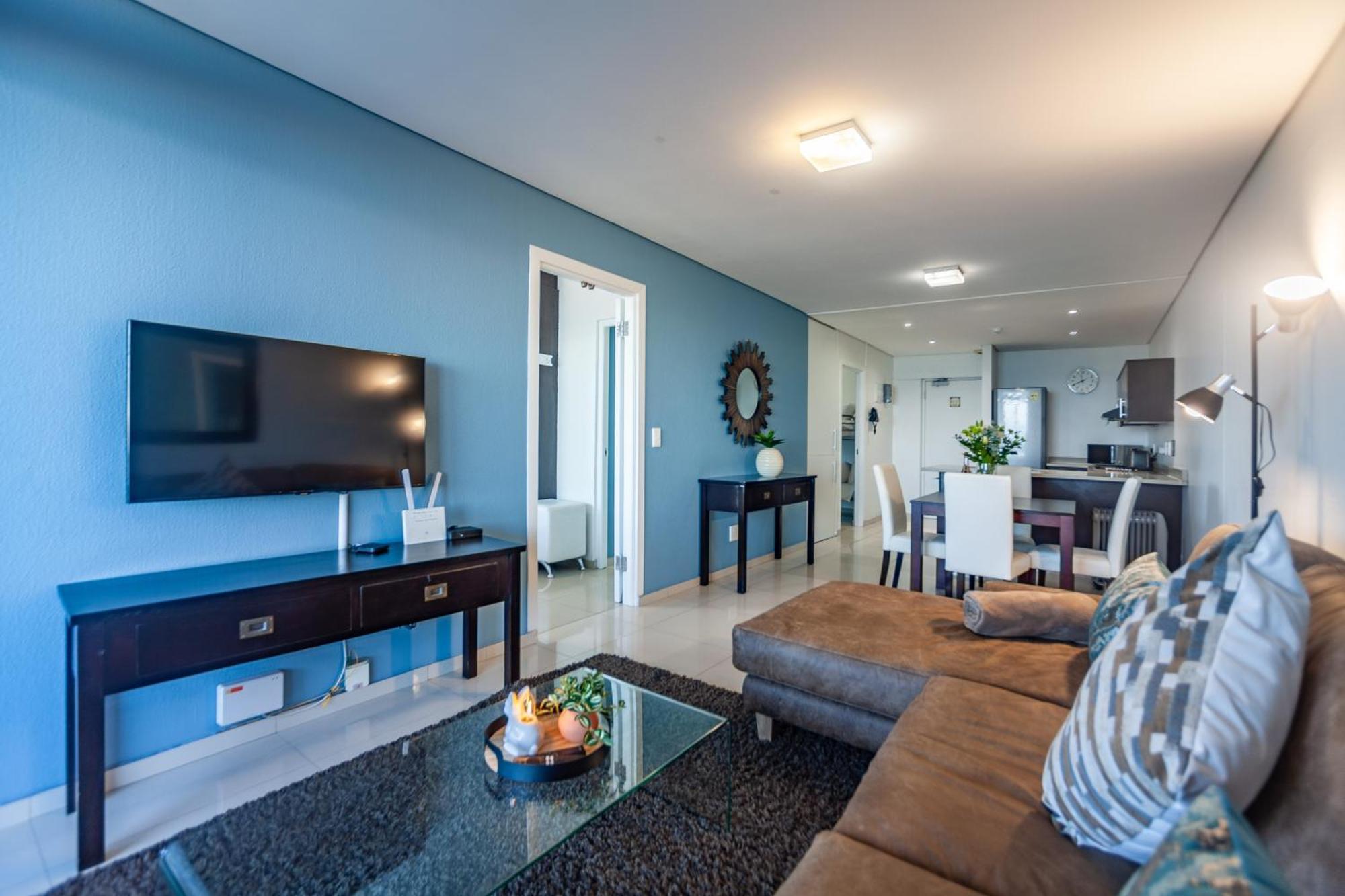 Modern Beachfront With Ocean Views - Infinity G9, Blouberg, Cape Town 布鲁堡史特兰 外观 照片