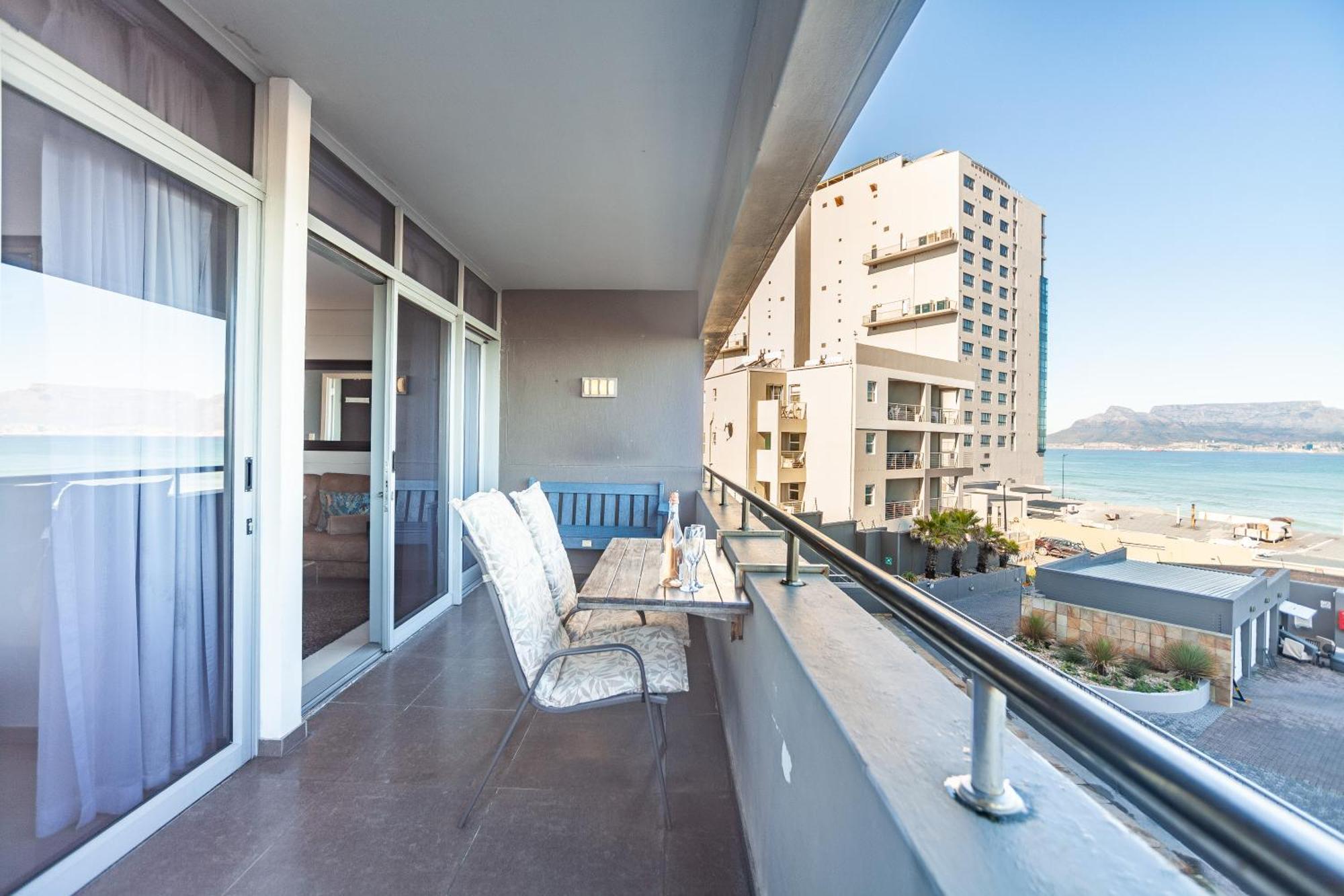 Modern Beachfront With Ocean Views - Infinity G9, Blouberg, Cape Town 布鲁堡史特兰 外观 照片